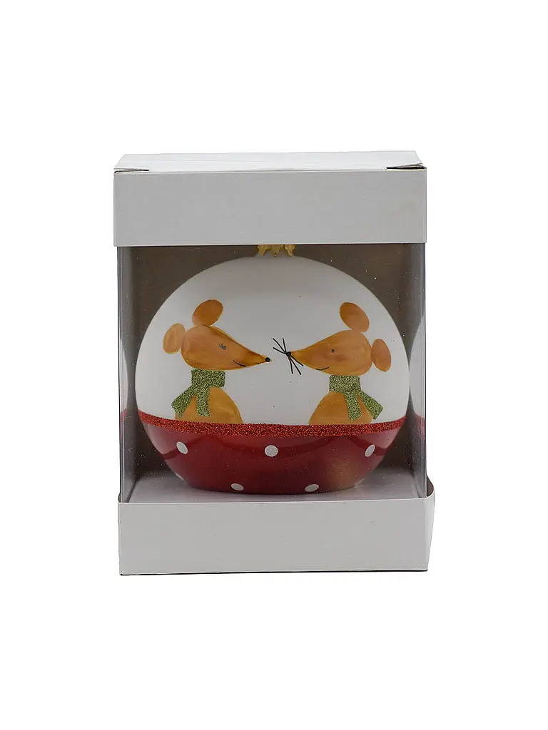 FREEDOM | Christbaumkugel | Weiss