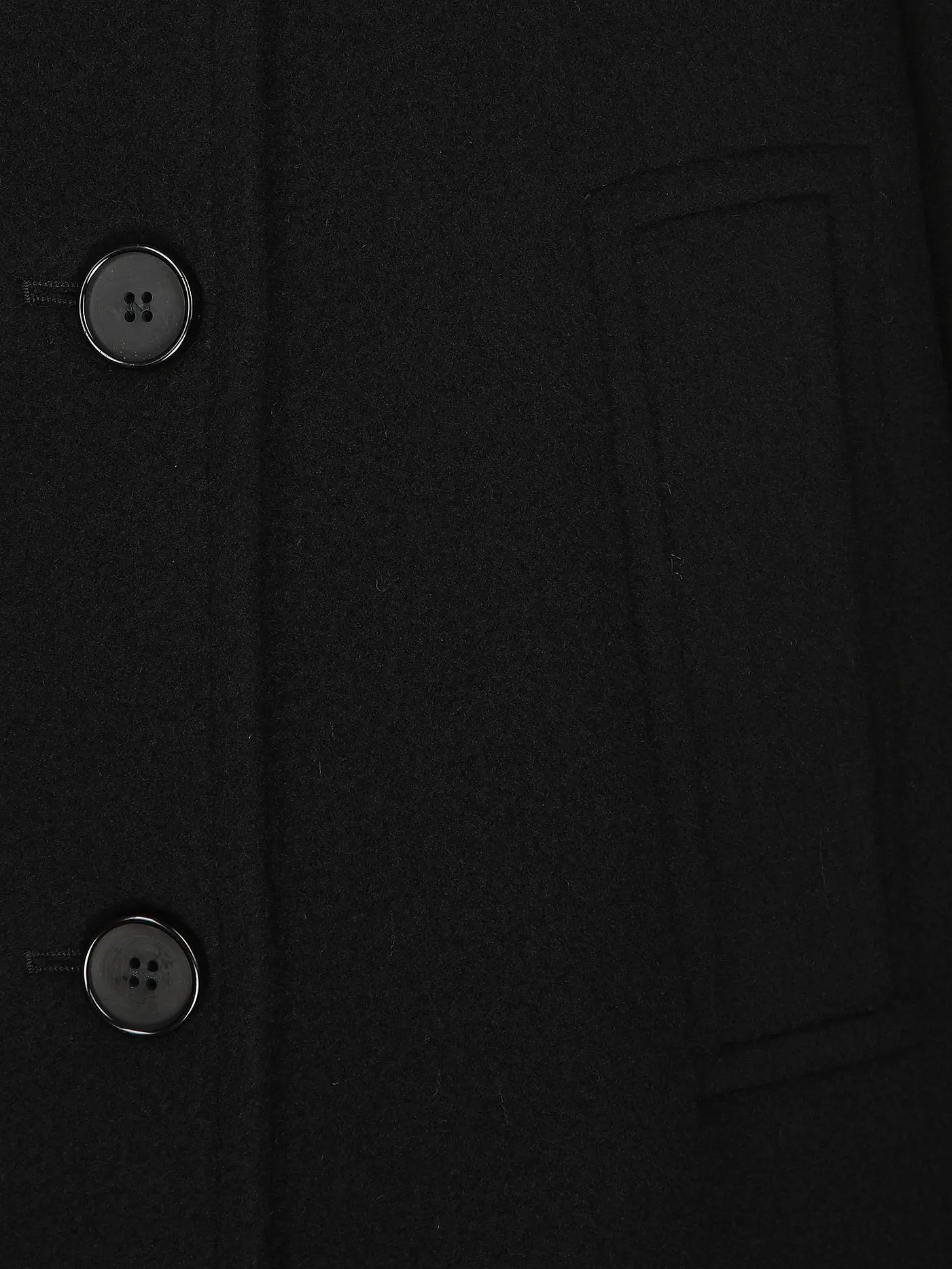 FUCHS & SCHMITT | Wollmantel  | schwarz