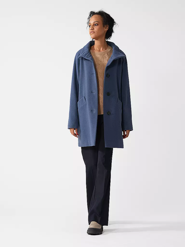 FUCHS & SCHMITT | Wollmantel  | blau