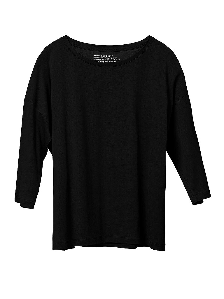 FUNKTION SCHNITT T Shirt Regular Fit Lica schwarz | XS