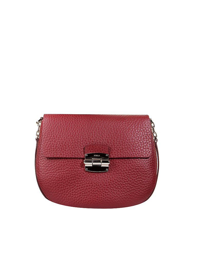 FURLA Ledertasche - Crossbody Club S rot