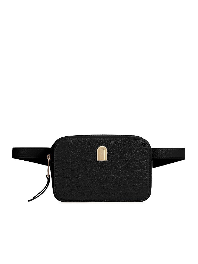 FURLA Ledertasche - Gürteltasche schwarz