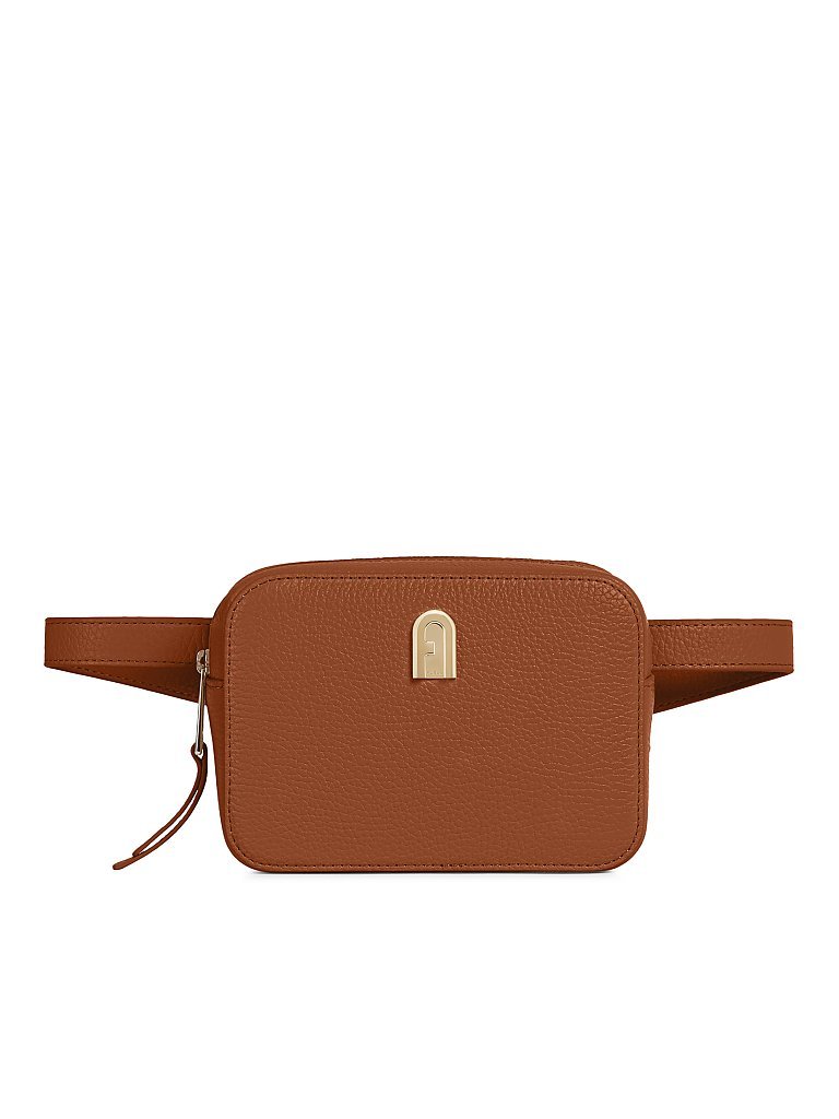 FURLA Ledertasche - Gürteltasche braun