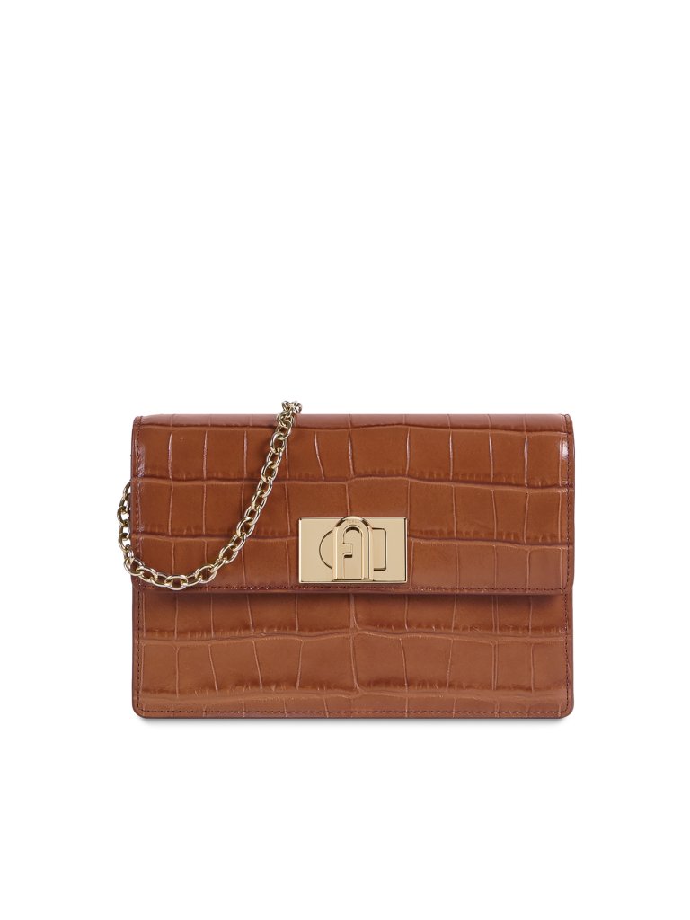 FURLA Gürteltasche - Ledertasche 1927 Mini braun