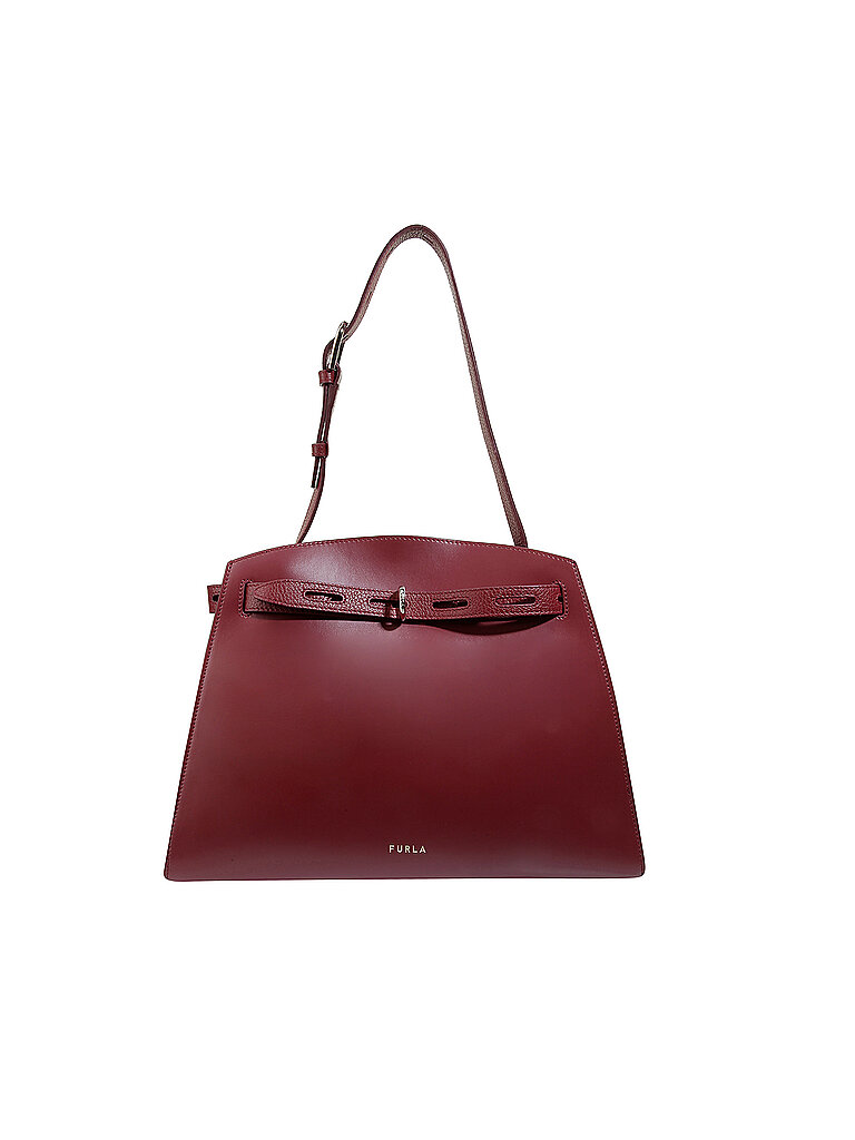 FURLA Ledertasche - Shopper Magherita rot