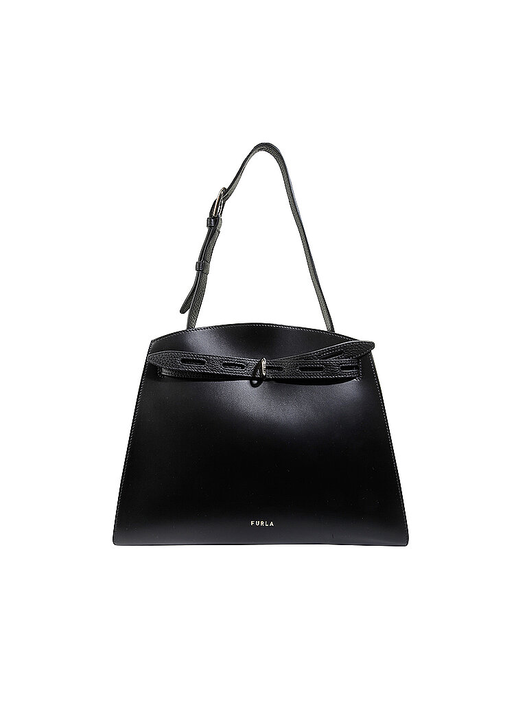 FURLA Ledertasche - Shopper Magherita schwarz