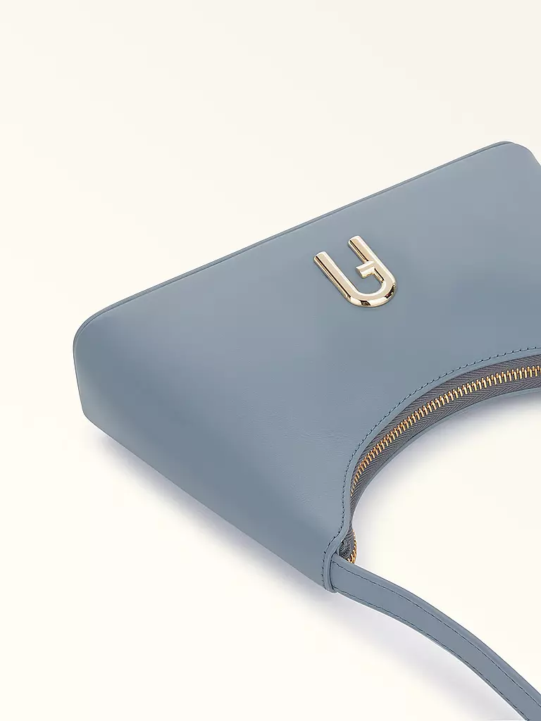 FURLA | Ledertasche - Baguette Bag DIAMANTE Mini | dunkelblau