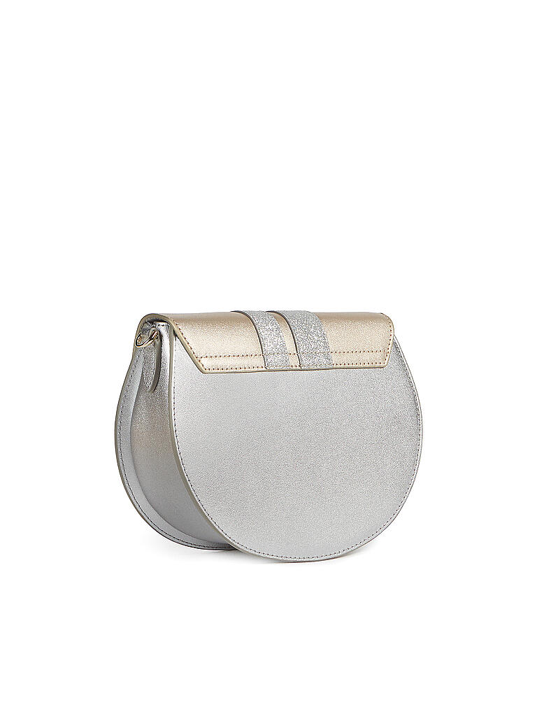 FURLA | Ledertasche - Crossbody " Metropolis " | silber