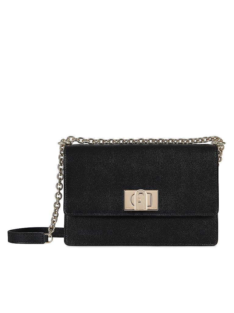 FURLA | Ledertasche - Crossbody "1927"  | schwarz