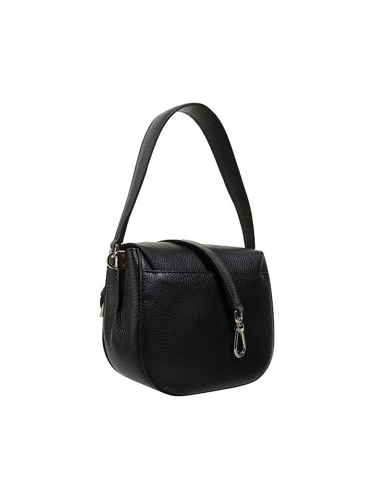 FURLA | Ledertasche - Crossbody "Sleek" | schwarz