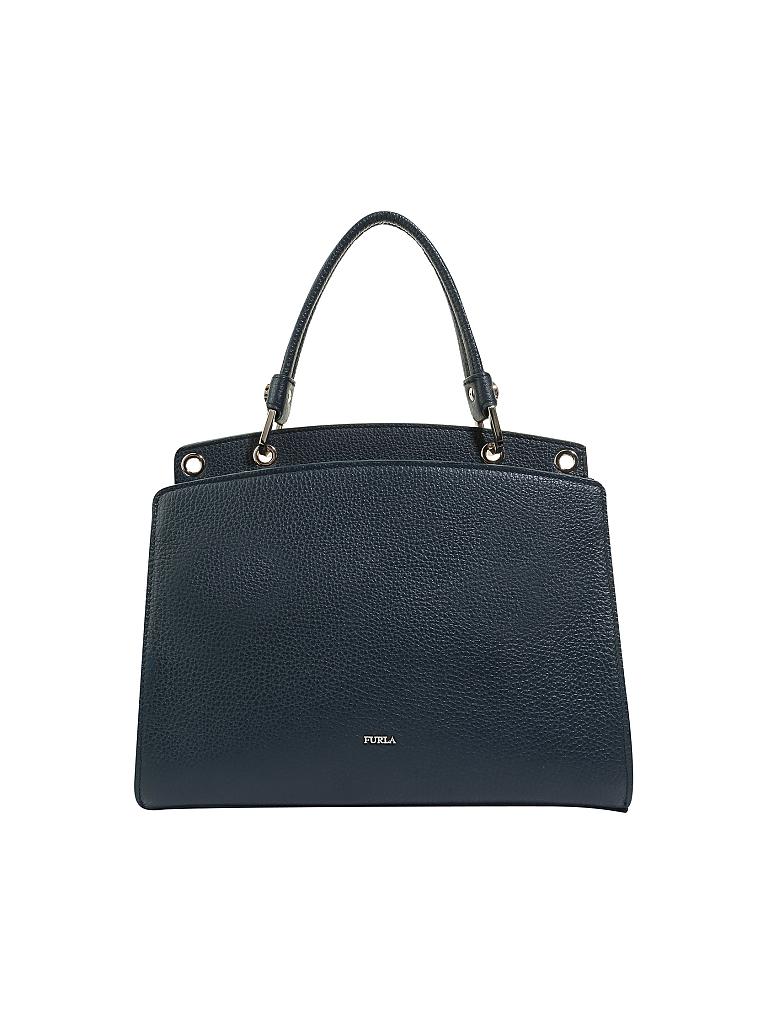 FURLA | Ledertasche - Henkeltasche "Adele" M | petrol