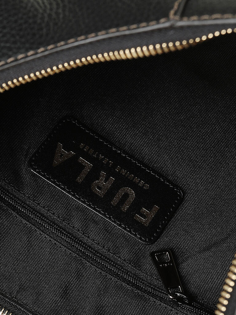 FURLA | Ledertasche - Hobo Bag MIASTELLA | schwarz