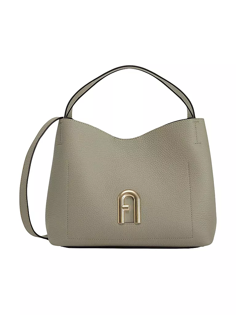 FURLA | Ledertasche - Hobo Bag PRIMULA Small | beige