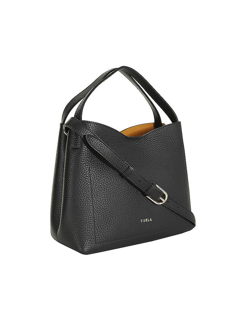 FURLA | Ledertasche - Hobo Bag PRIMULA Small | schwarz