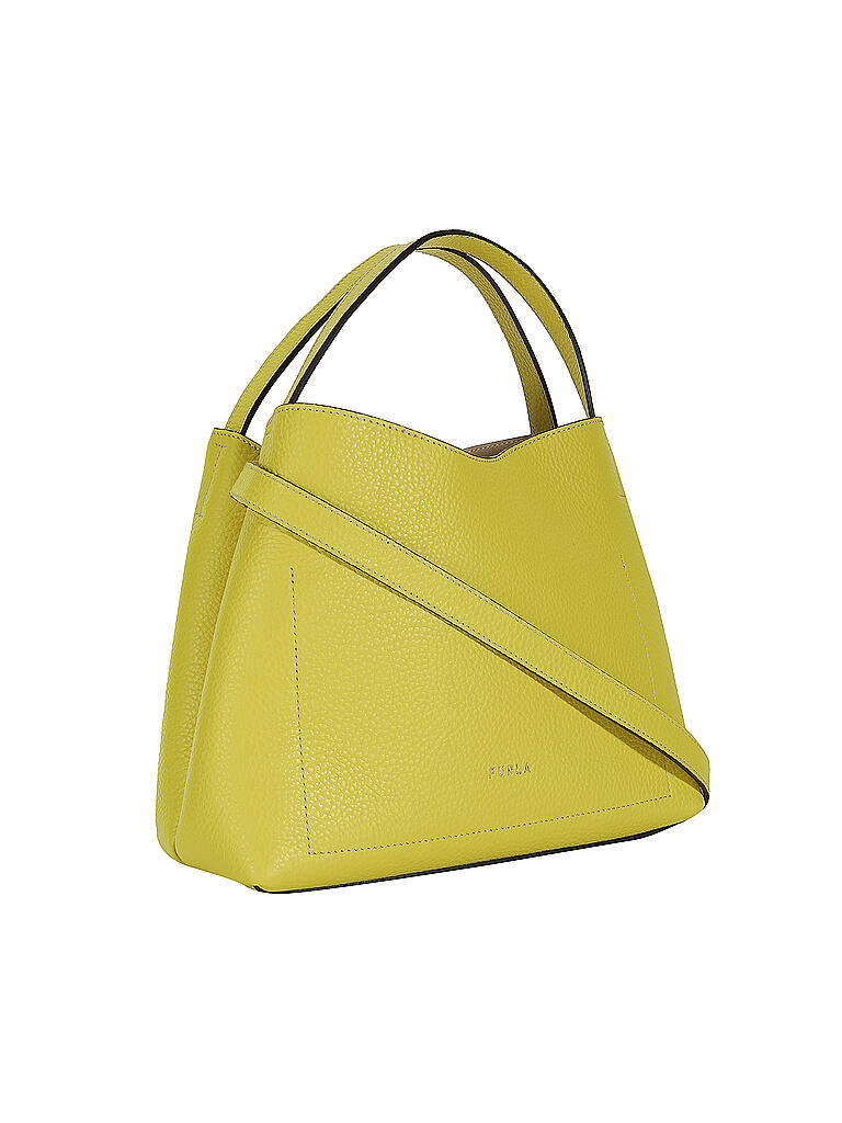FURLA | Ledertasche - Hobo Bag PRIMULA Small | gelb
