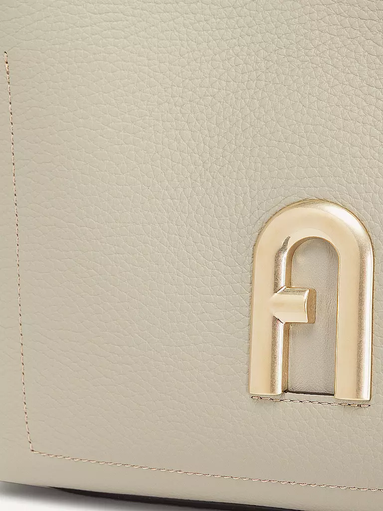 FURLA | Ledertasche - Hobo Bag PRIMULA Small | beige