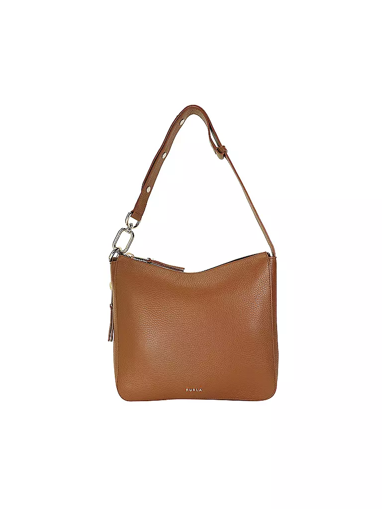 FURLA | Ledertasche - Hobo Bag SKYE Medium | braun