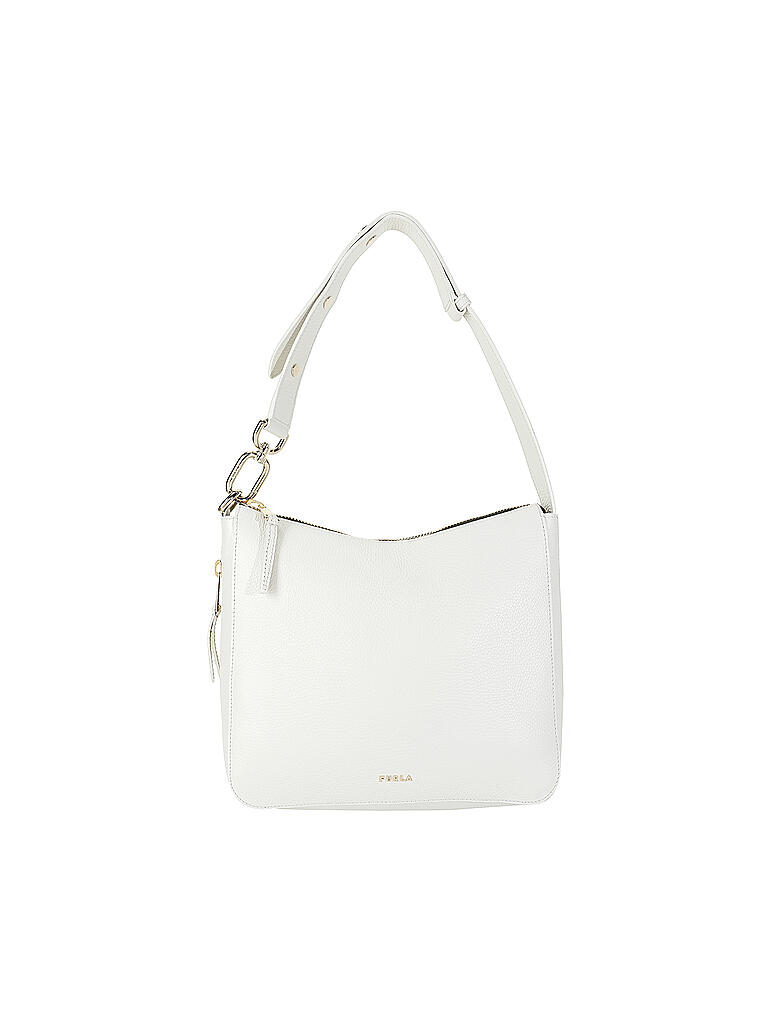 FURLA | Ledertasche - Hobo Bag SKYE Medium | creme