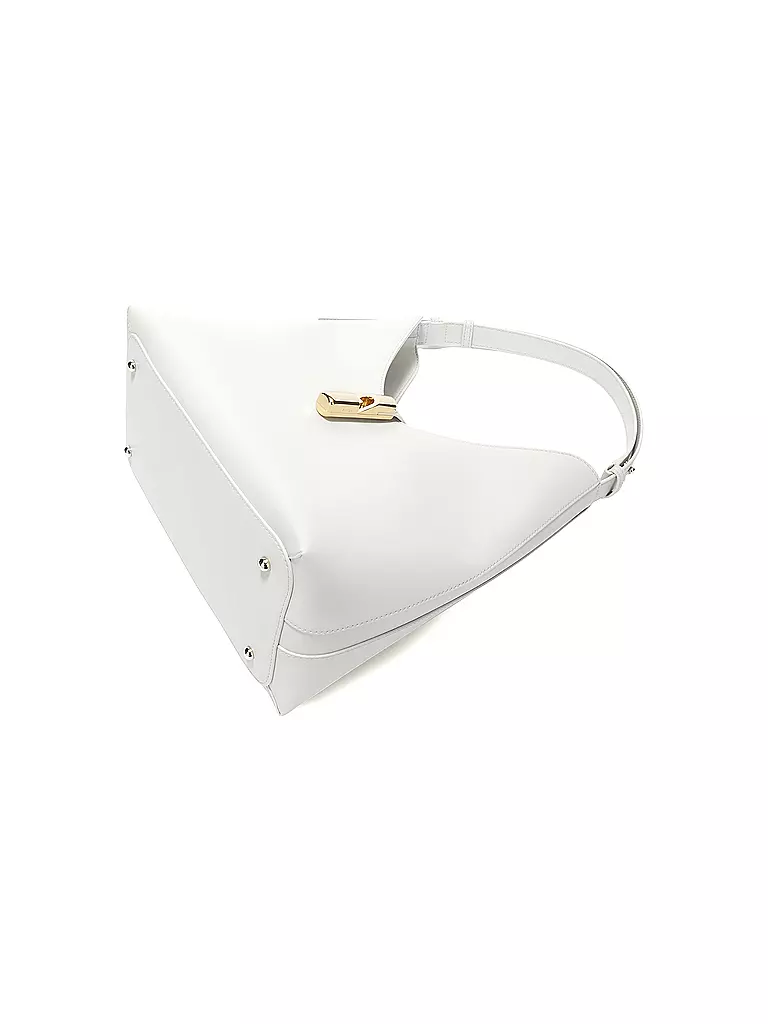 FURLA | Ledertasche - Hobo GOCCIA Medium   | weiss