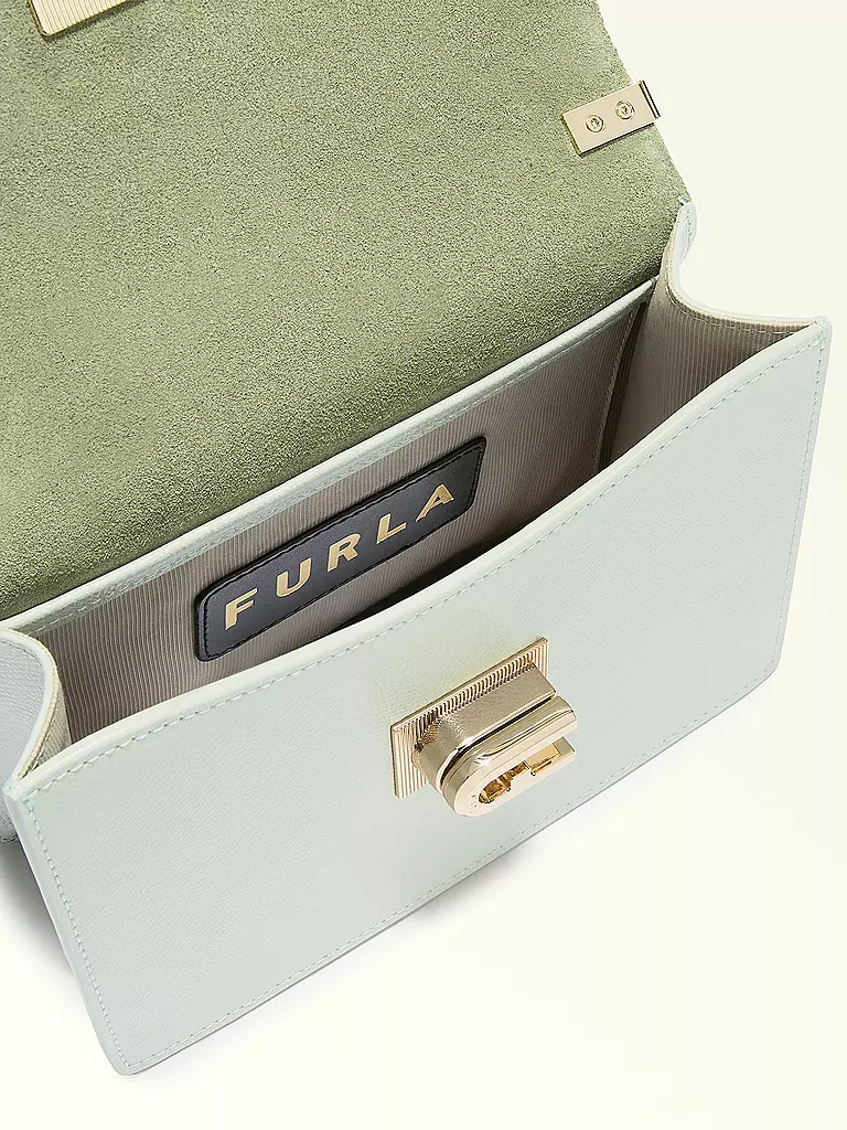 FURLA | Ledertasche - Mini Bag 1927 | hellblau