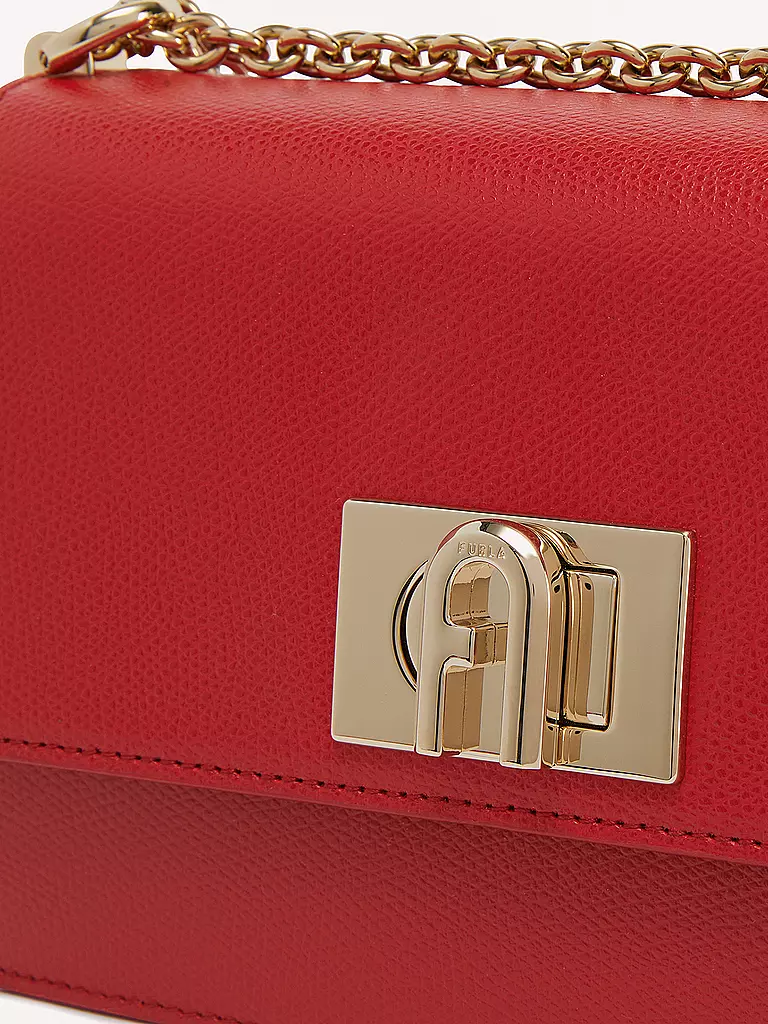 FURLA | Ledertasche - Mini Bag 1927 | rot