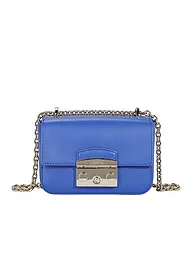 FURLA | Ledertasche - Mini Bag METROPOLIS | blau
