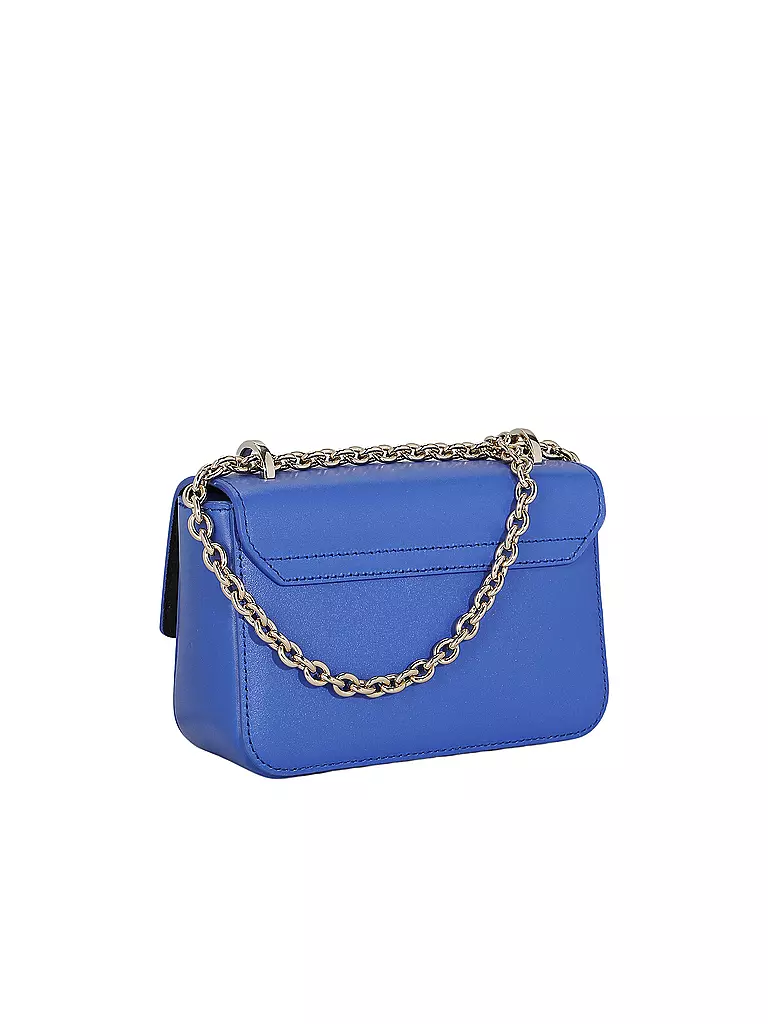 FURLA | Ledertasche - Mini Bag METROPOLIS | blau