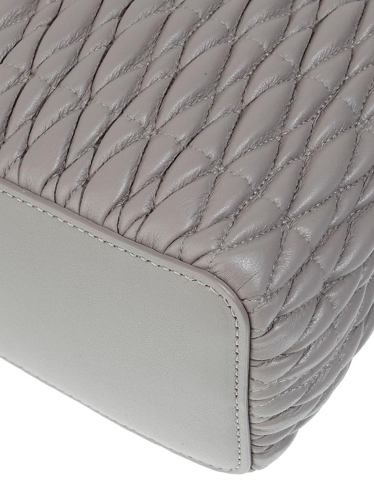 FURLA | Ledertasche - Mini-Beuteltasche "Stacy Cometa" | beige