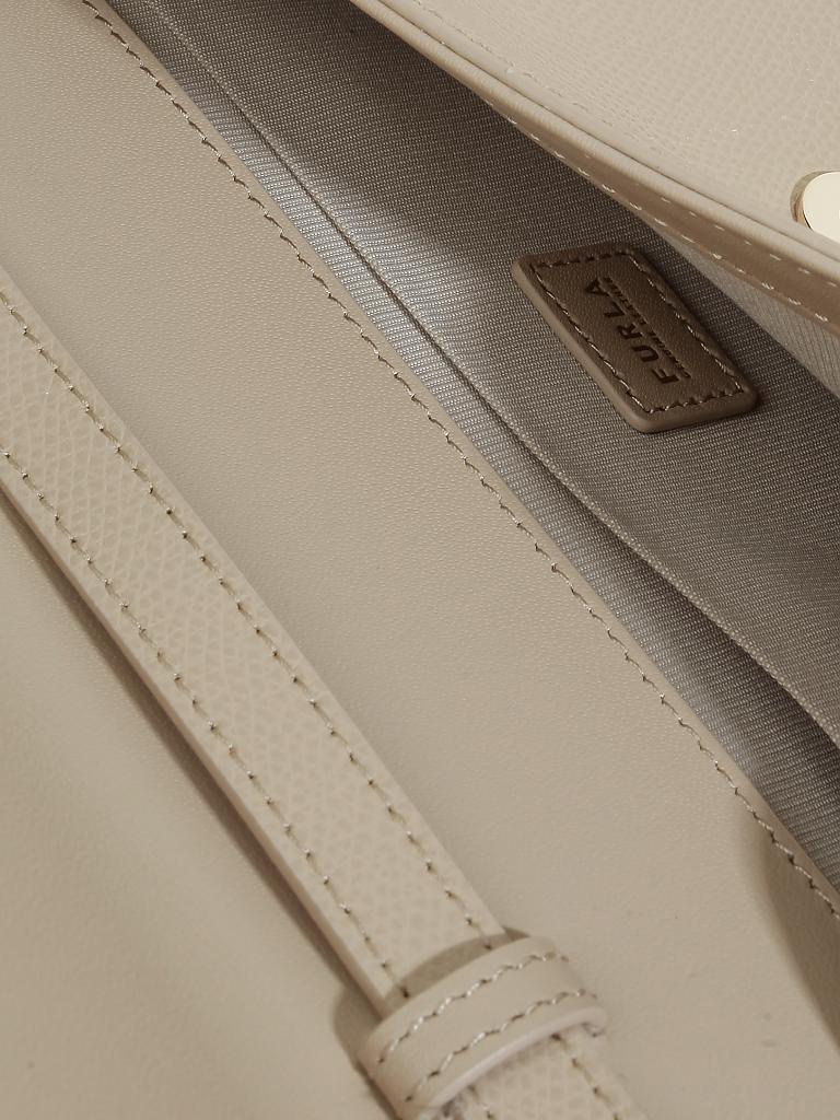 FURLA | Ledertasche - Mini-Crossbag | beige