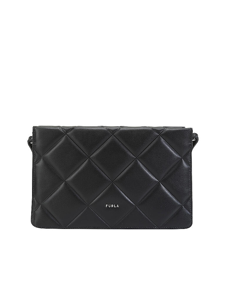 FURLA | Ledertasche - Minibag Babylon | schwarz