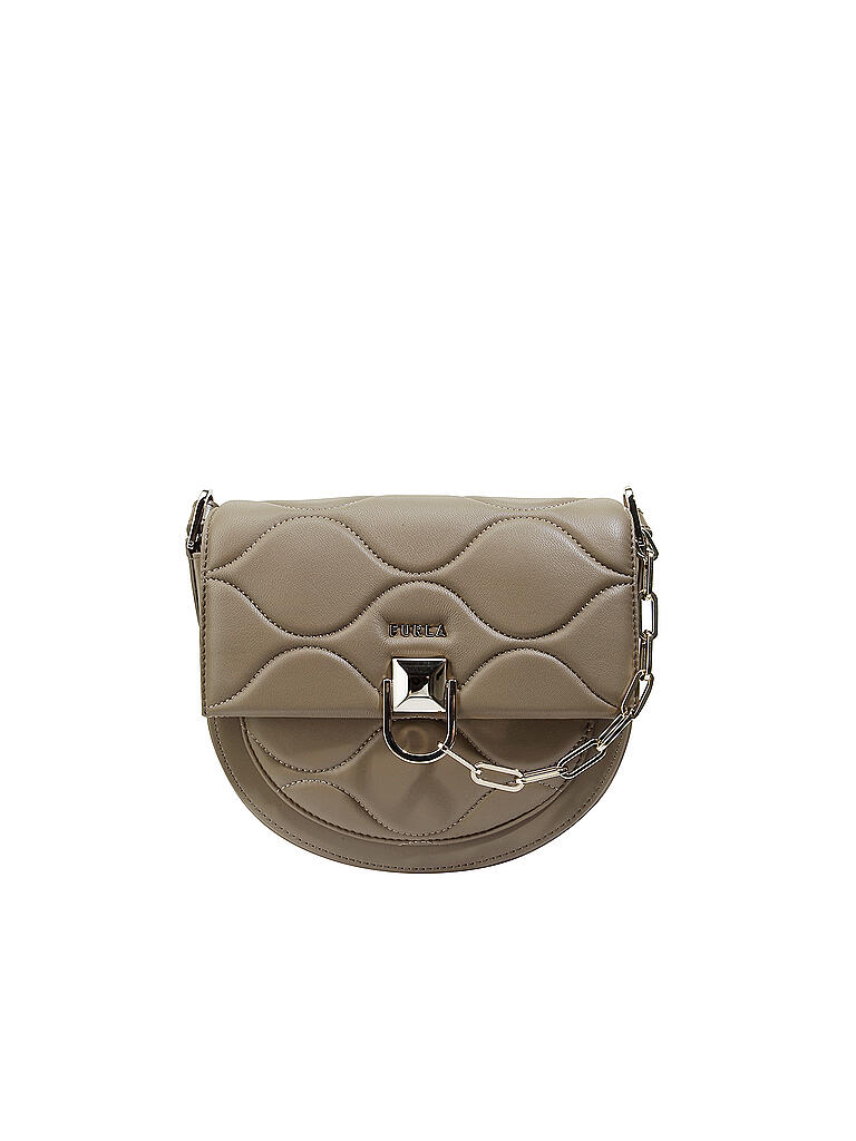 FURLA | Ledertasche - Minibag Miss Mimi Mini | grau