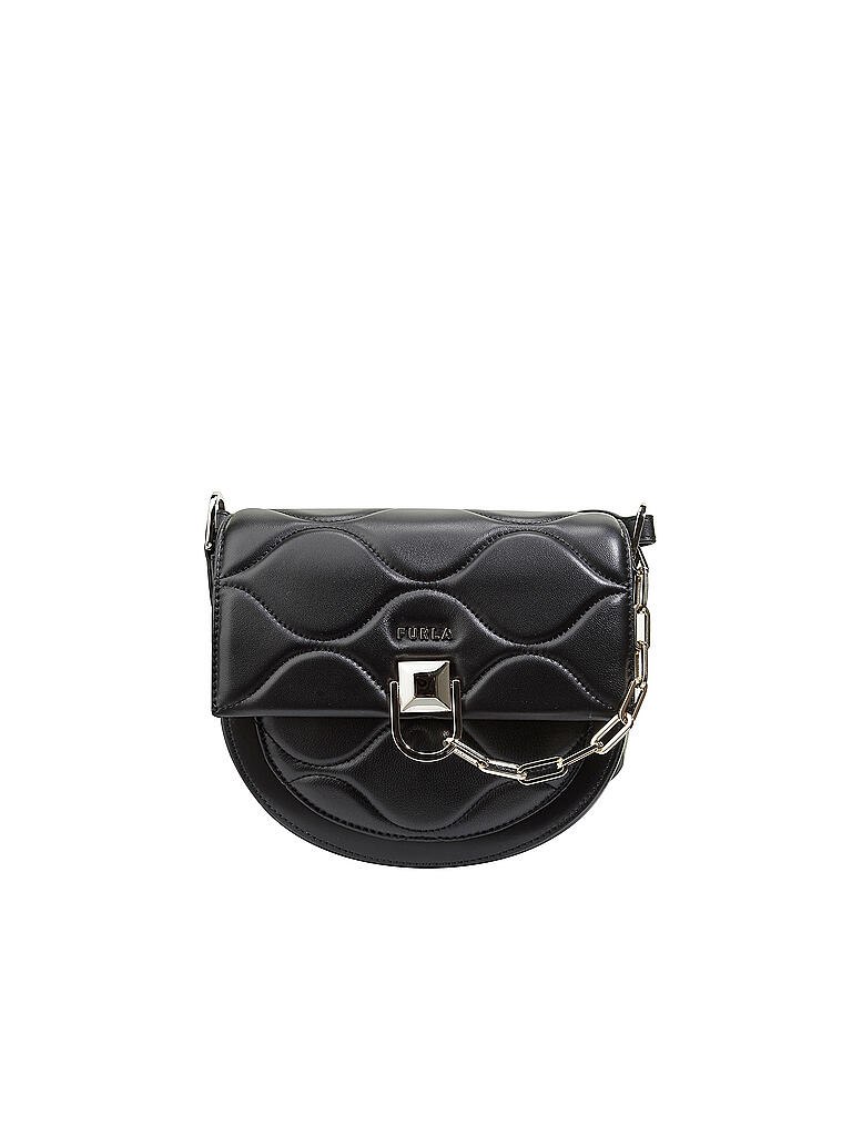 FURLA | Ledertasche - Minibag Miss Mimi Mini | schwarz