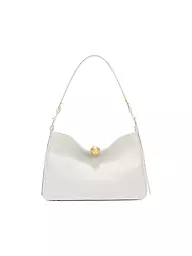 FURLA | Ledertasche - Schultertasche SFERA SOFT Medium | weiss