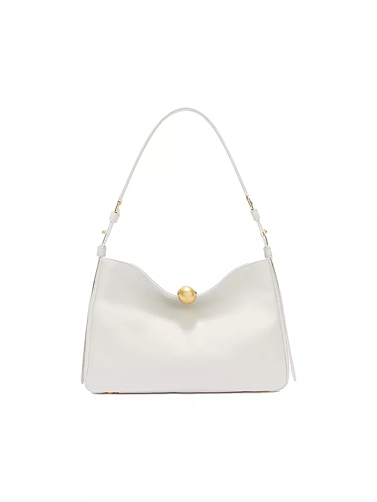 FURLA | Ledertasche - Schultertasche SFERA SOFT Medium | weiss