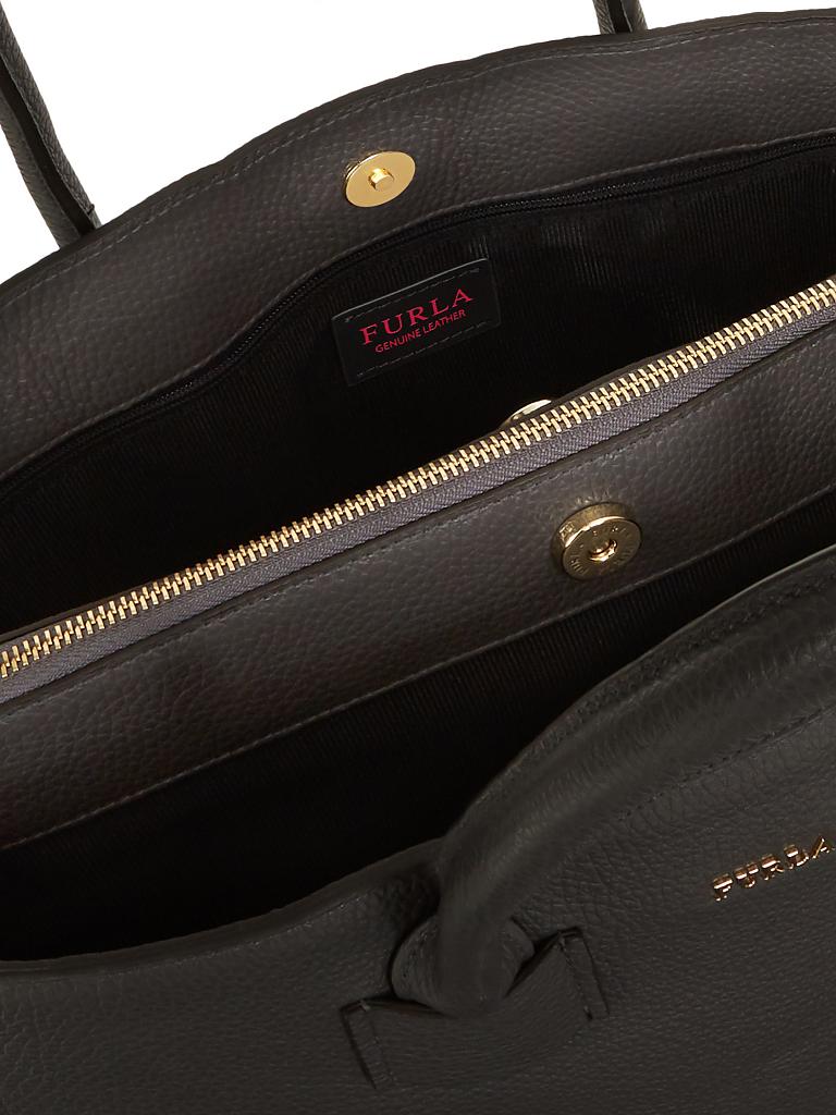 FURLA | Ledertasche - Shopper "Alba" L | grau