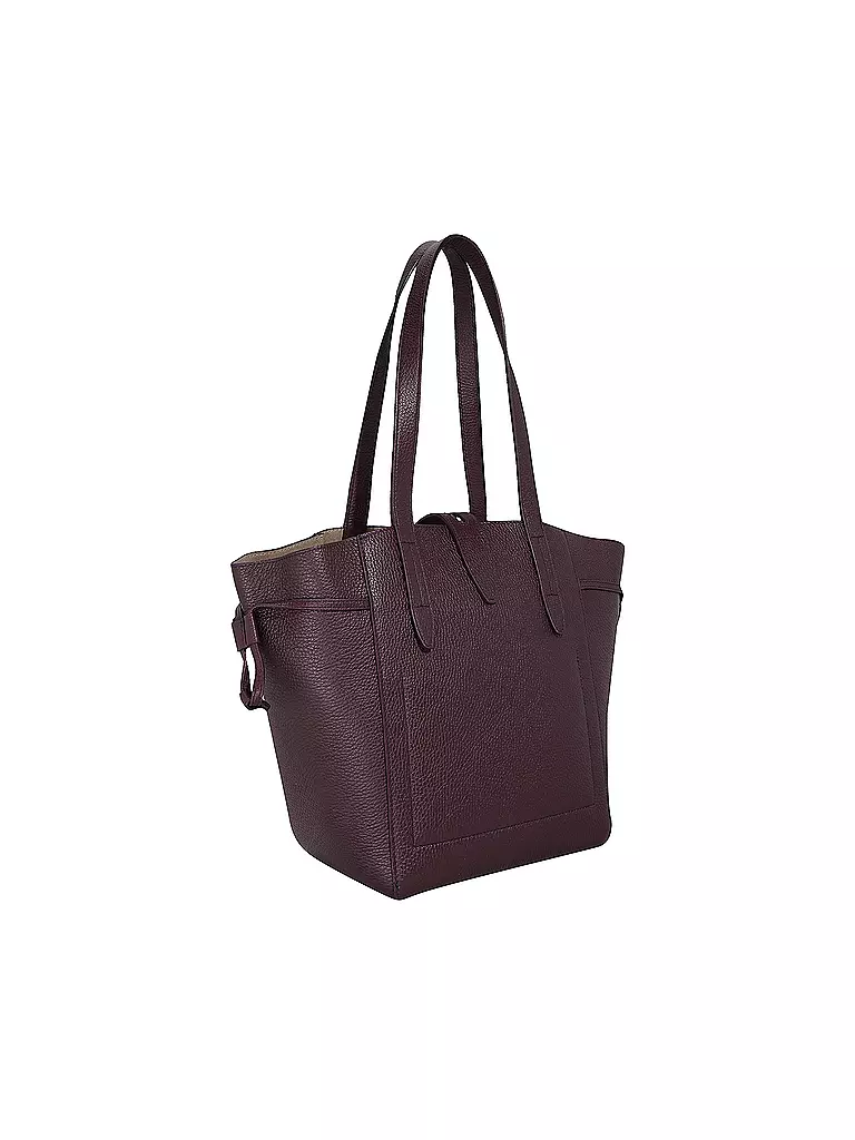 FURLA | Ledertasche - Shopper NET Medium  | beere