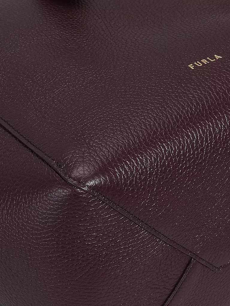 FURLA | Ledertasche - Shopper NET Medium  | beere