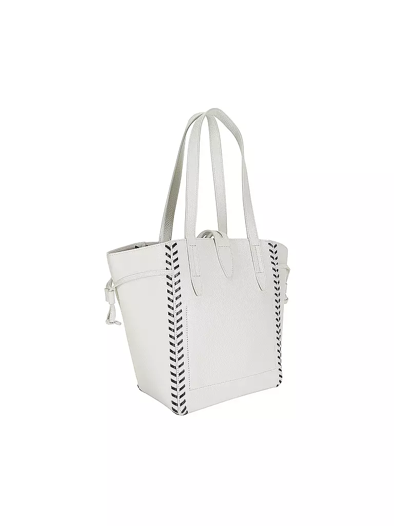 FURLA | Ledertasche - Shopper NET Medium | beige