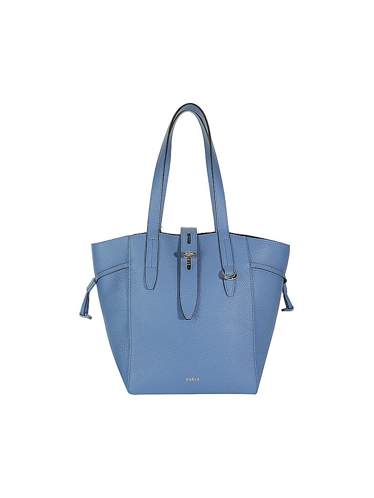 FURLA | Ledertasche - Tote Bag NET Medium | blau
