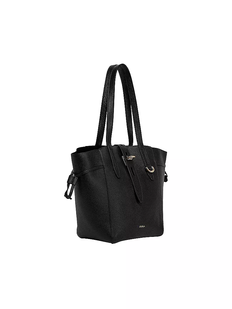 FURLA | Ledertasche - Tote Bag NET medium | schwarz