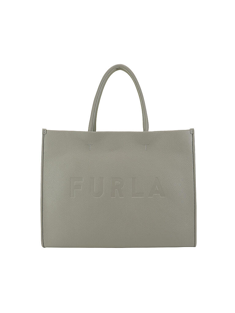 FURLA | Ledertasche - Tote Bag WONDERFURLA Large | grau