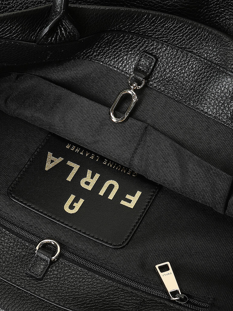 FURLA | Ledertasche - Tote Bag WONDERFURLA Large | schwarz