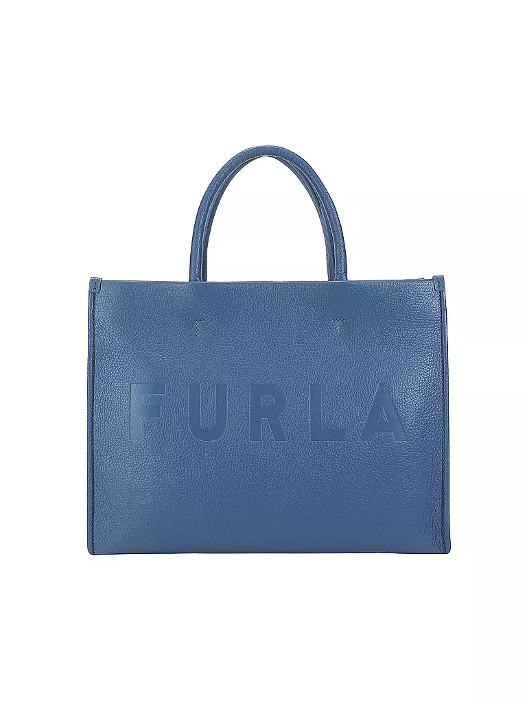 FURLA | Ledertasche - Tote Bag WONDERFURLA Medium | blau