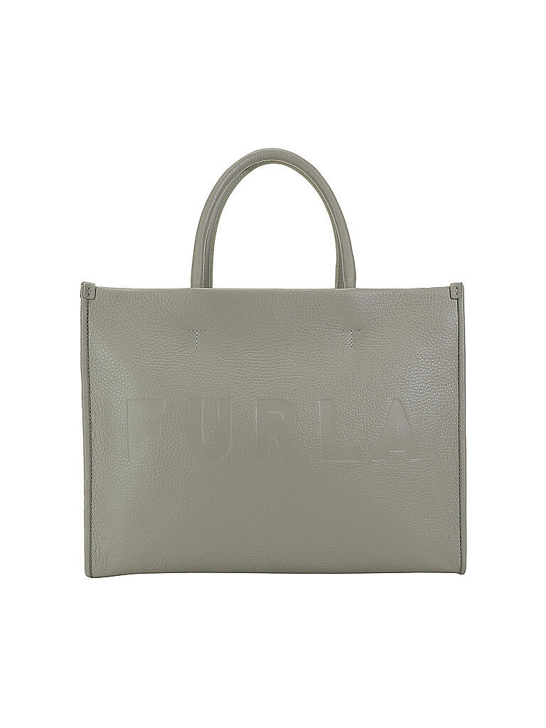 FURLA | Ledertasche - Tote Bag WONDERFURLA Medium | grau