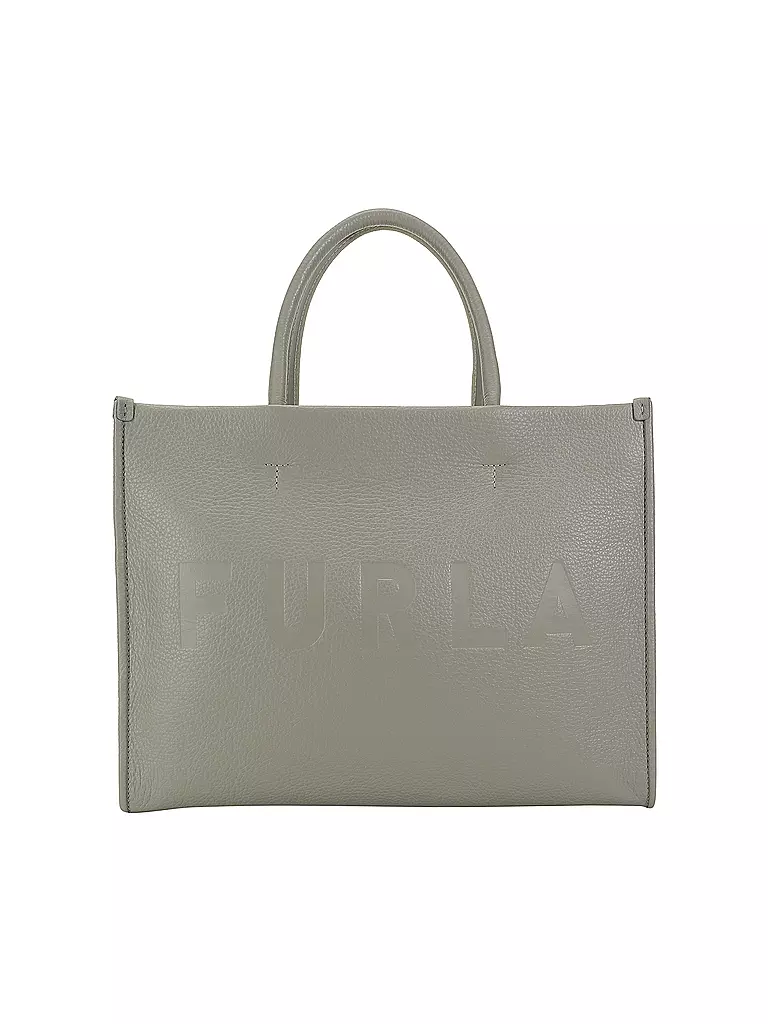 FURLA | Ledertasche - Tote Bag WONDERFURLA Medium | grau