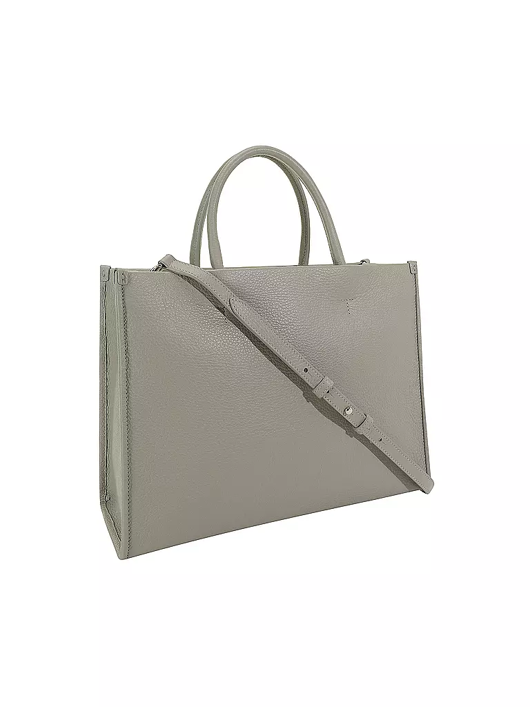 FURLA | Ledertasche - Tote Bag WONDERFURLA Medium | grau