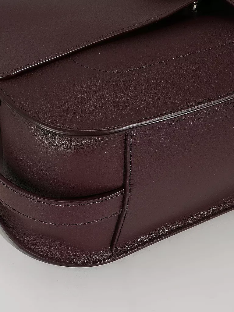 FURLA | Ledertasche - Umhängetasche FLOW Large | beere