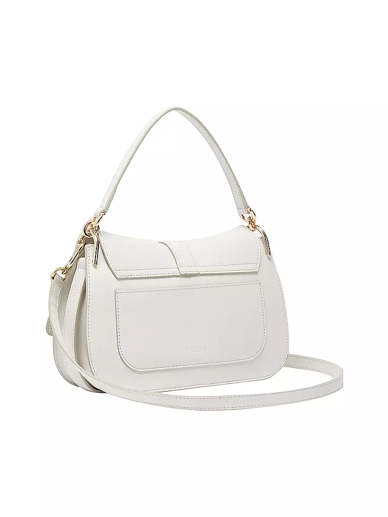 FURLA | Ledertasche - Umhängetasche FLOW Medium | creme