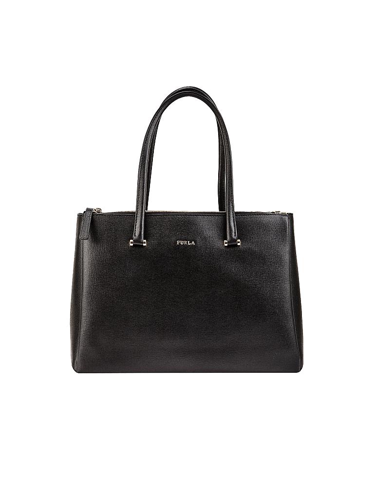handtasche schwarz furla