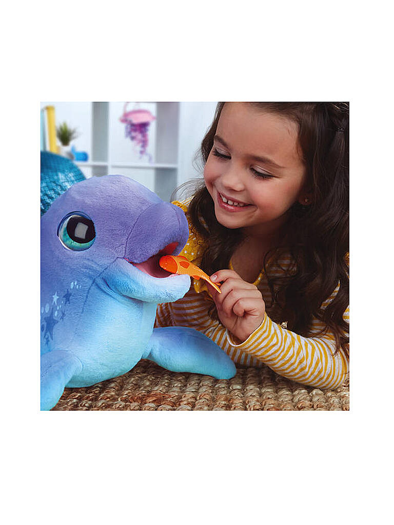 FURREAL FRIENDS furReal Dimples, mein lustiger Delfin blau